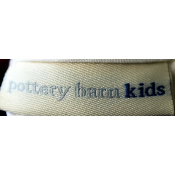 Pottery Barn Kids Christmas Stocking Red White Knit Sweater Reindeer Ornaments - Picture 9 of 12